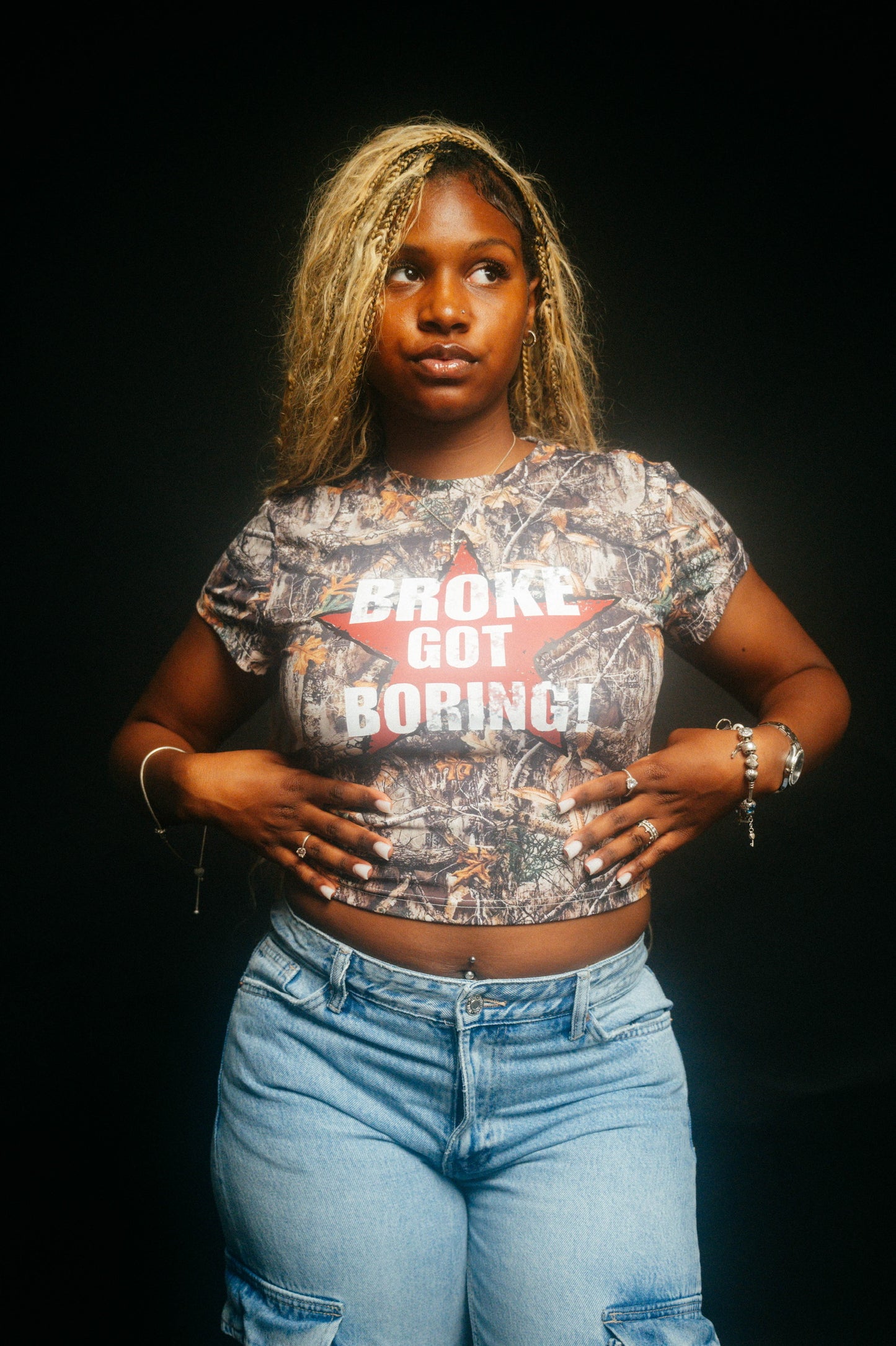 WOMEN'S BGB CAMO TEE